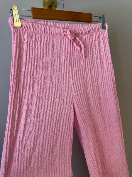 Bubble pantolon pembe