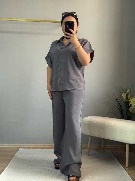 Modal tencel takım antrasit